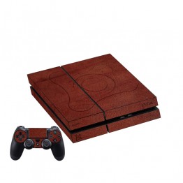 PlayStation 4 Skin - Red Texture